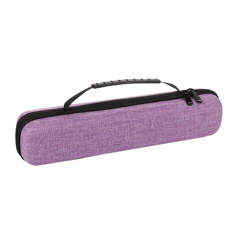 Portable Storage Bag For Hair Straighteners Curling Irons Hair Rollers Eva Hair Straightener Storage Bag Travel Carrying Case Peaceful Pleasures Health and Wellness Purple