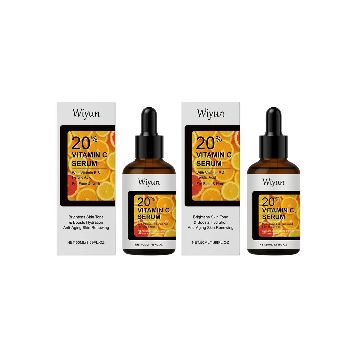 WIYUN Vitamin C Face Serum – Brighten, Firm & Hydrate