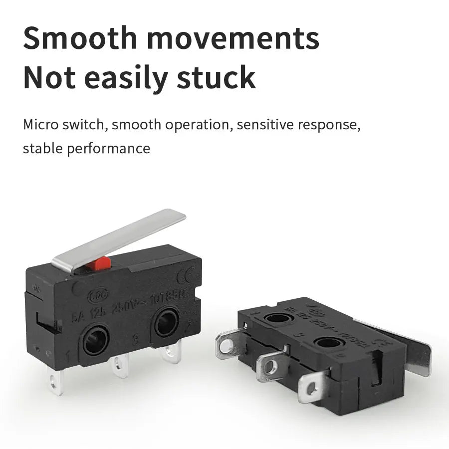 KW11-3Z Micro Limit Switch 3-Pin NO/NC 5A 125/250VAC | 10/20 Pack