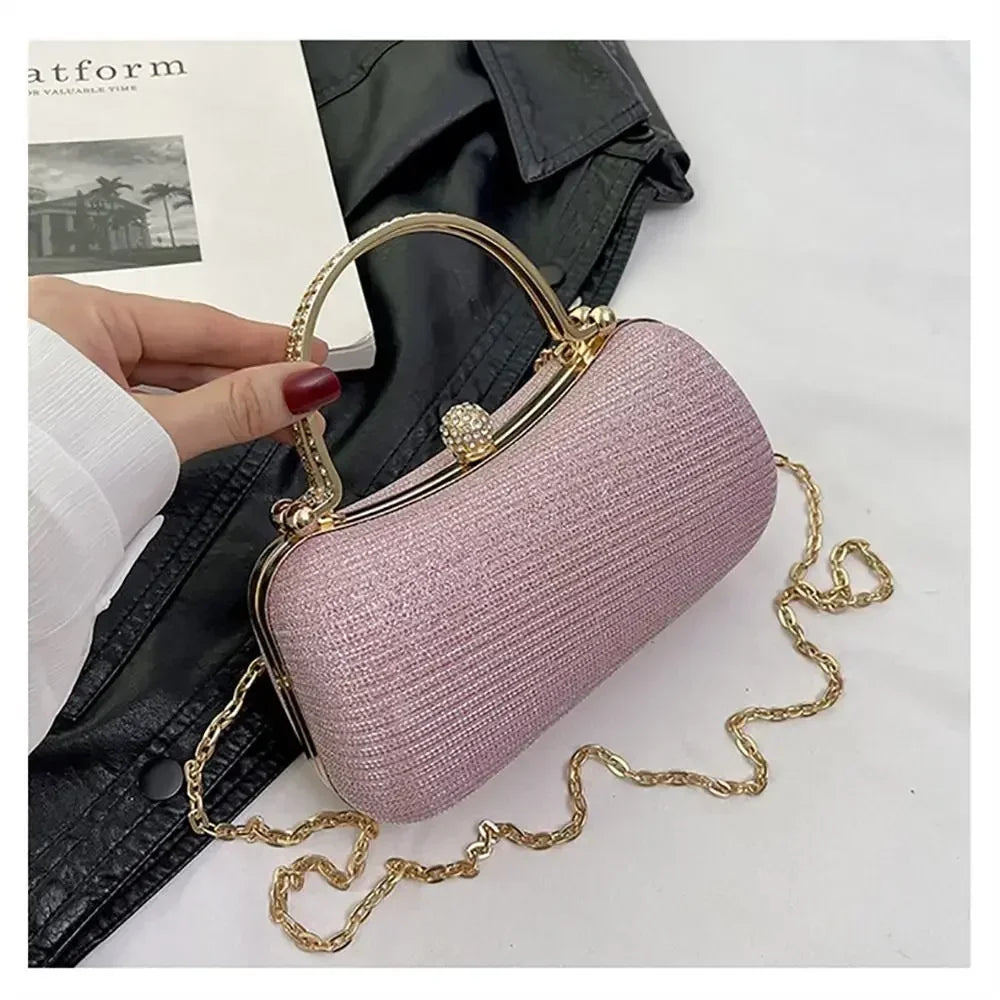 Rhinestone Beaded Egg Clutch – Women's Evening Bag & Handbag
