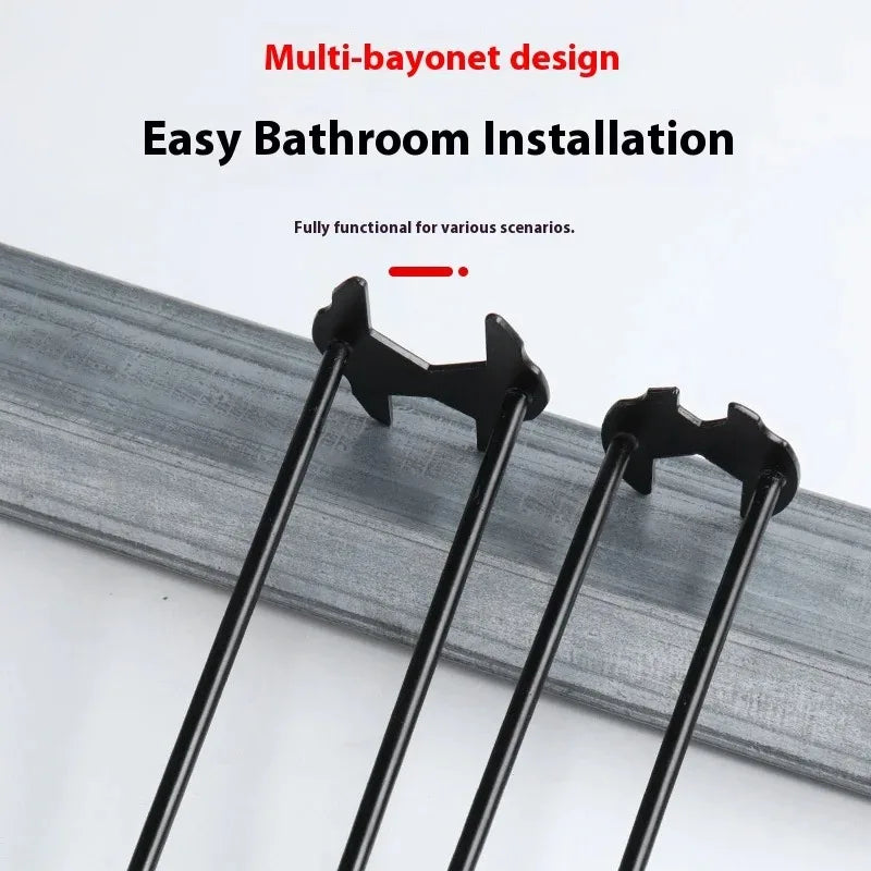 6-in-1 Metal Sink Wrench | Universal Faucet Installation Tool
