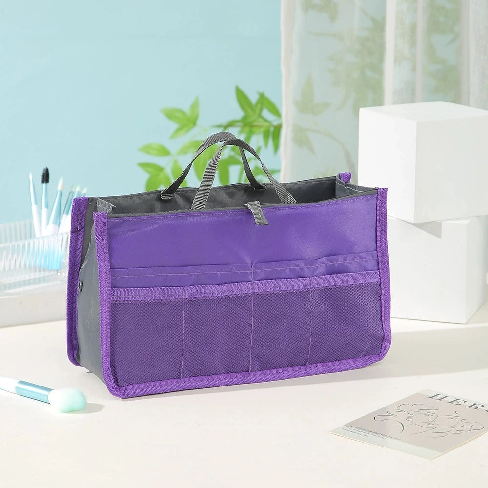 Large Capacity Makeup Bag & Toiletry Organizer | Double Zipper