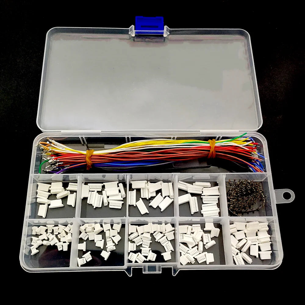 Jst SH 1.0mm Connector Kit with Single head Pre-Crimped Soft Silicone 150mm Wire for F3 Omnibus F4 Pro F7 Racing Drone Wire Kit Peaceful Pleasures Health and Wellness