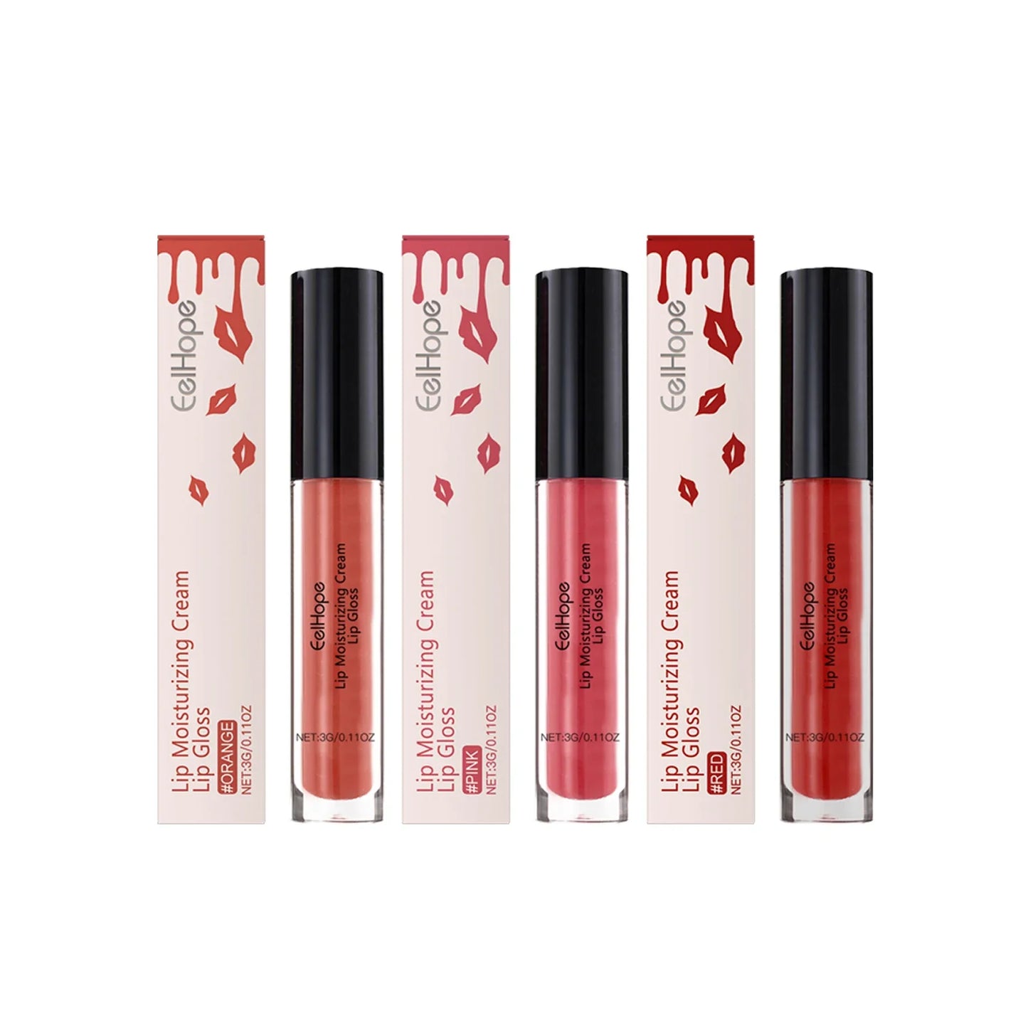 Eelhope Moisturizing Lip Gloss – Non-Sticky, Long-Lasting Glow