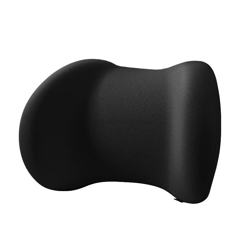 Special Waist Support Pad Sleep Waist Pillow Ergonomic Soft Cozy Memory Foam Bed Waist Relief Back Cushion Peaceful Pleasures Health and Wellness black