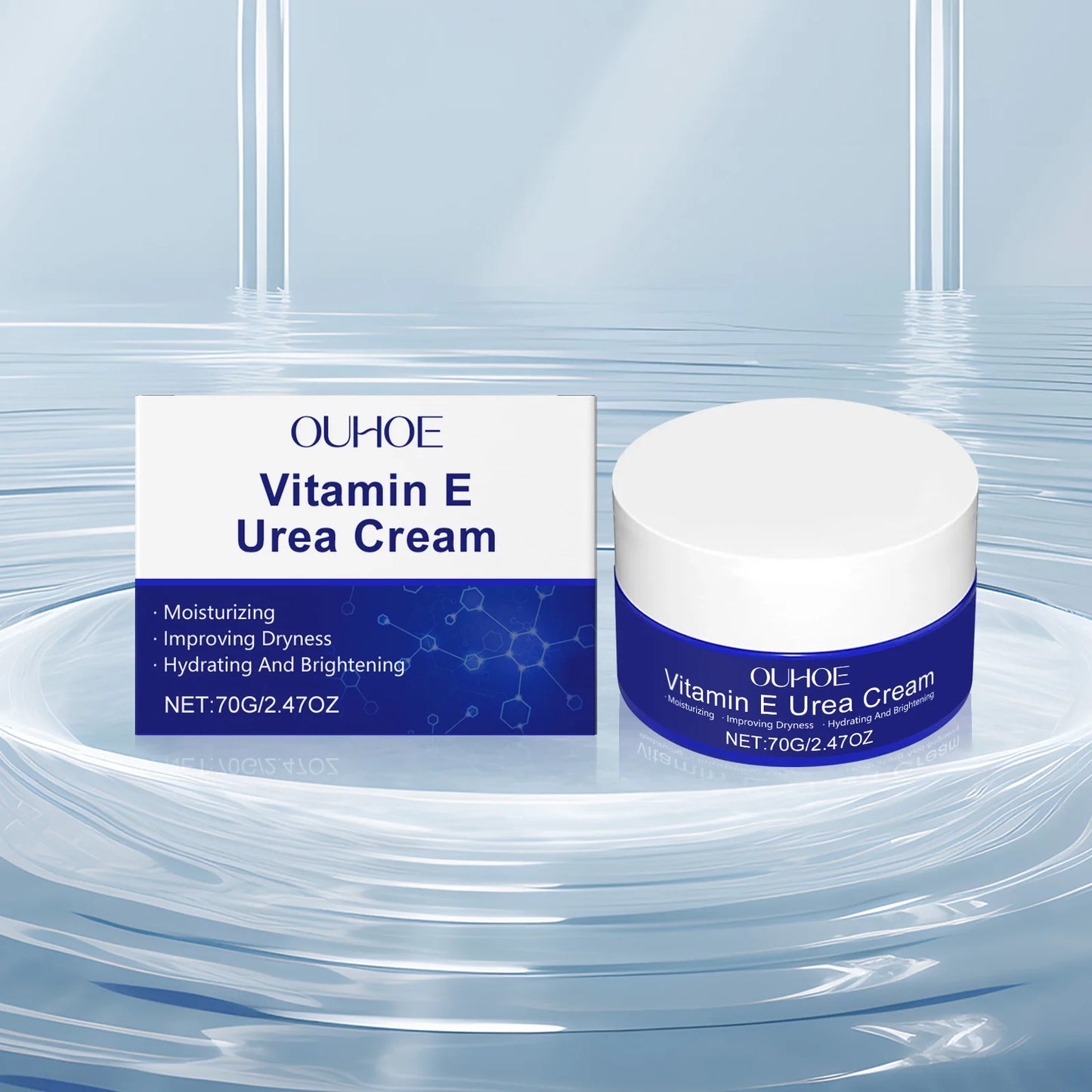 Vitamin E & Urea Cream – Intense Moisturizer for Dry Skin 70g