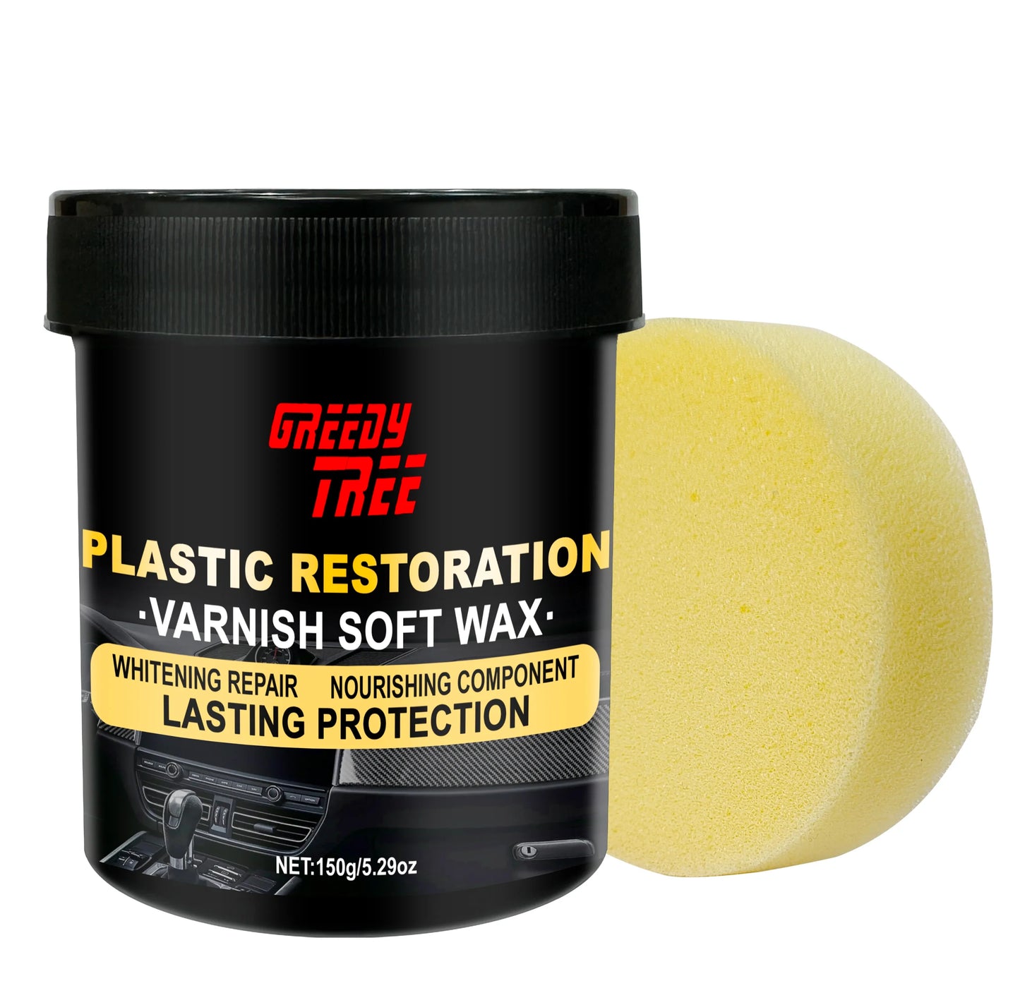 Automotive Plastic Restorer, Tire Brightener & Dashboard Wax