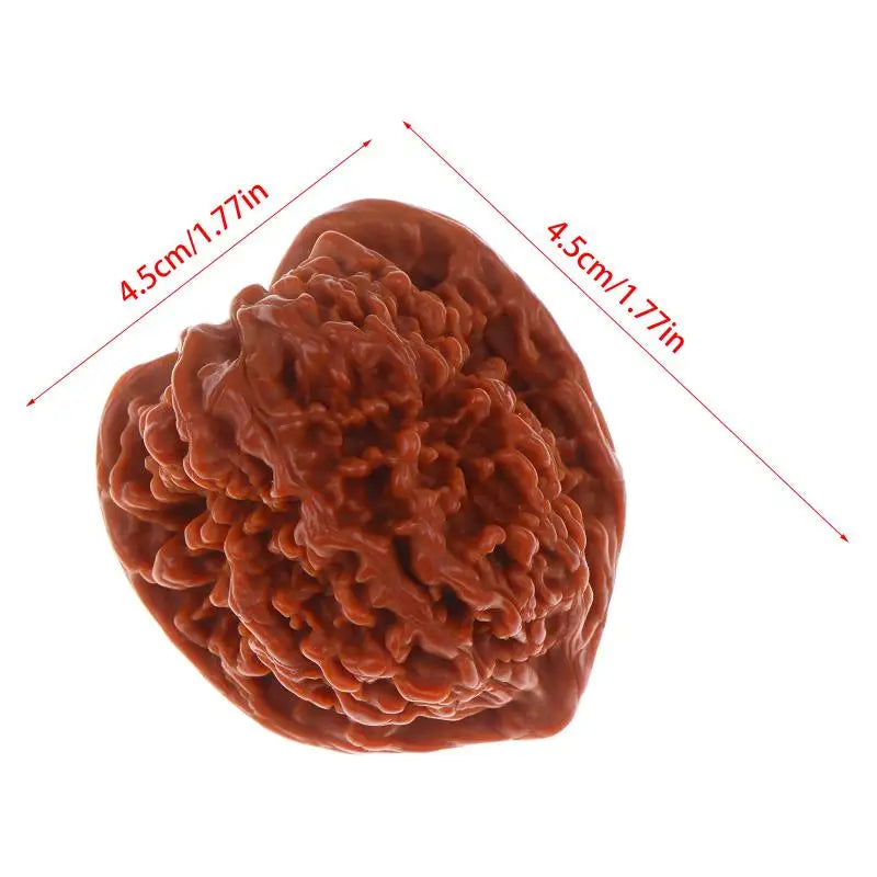 2/4/10PCS Wenwan Walnuts Walnut King Official Hat Four-Tier Kirin Pattern Lion Head Unique Art Sculpture for Study Room Decor Peaceful Pleasures Health and Wellness
