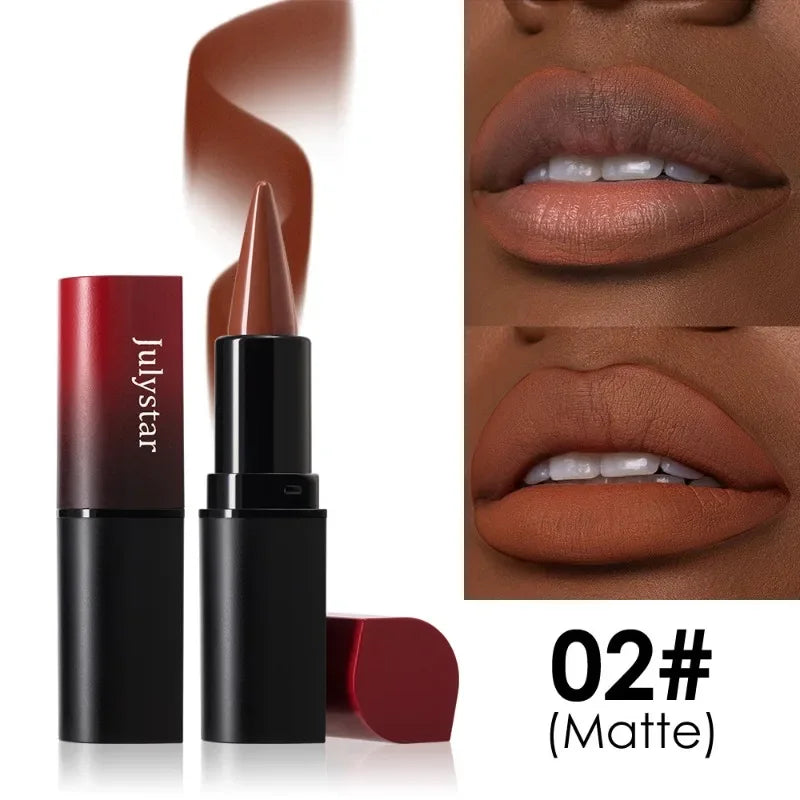 2-in-1 Matte Lip Liner & Lipstick | Long-Lasting Velvet Finish