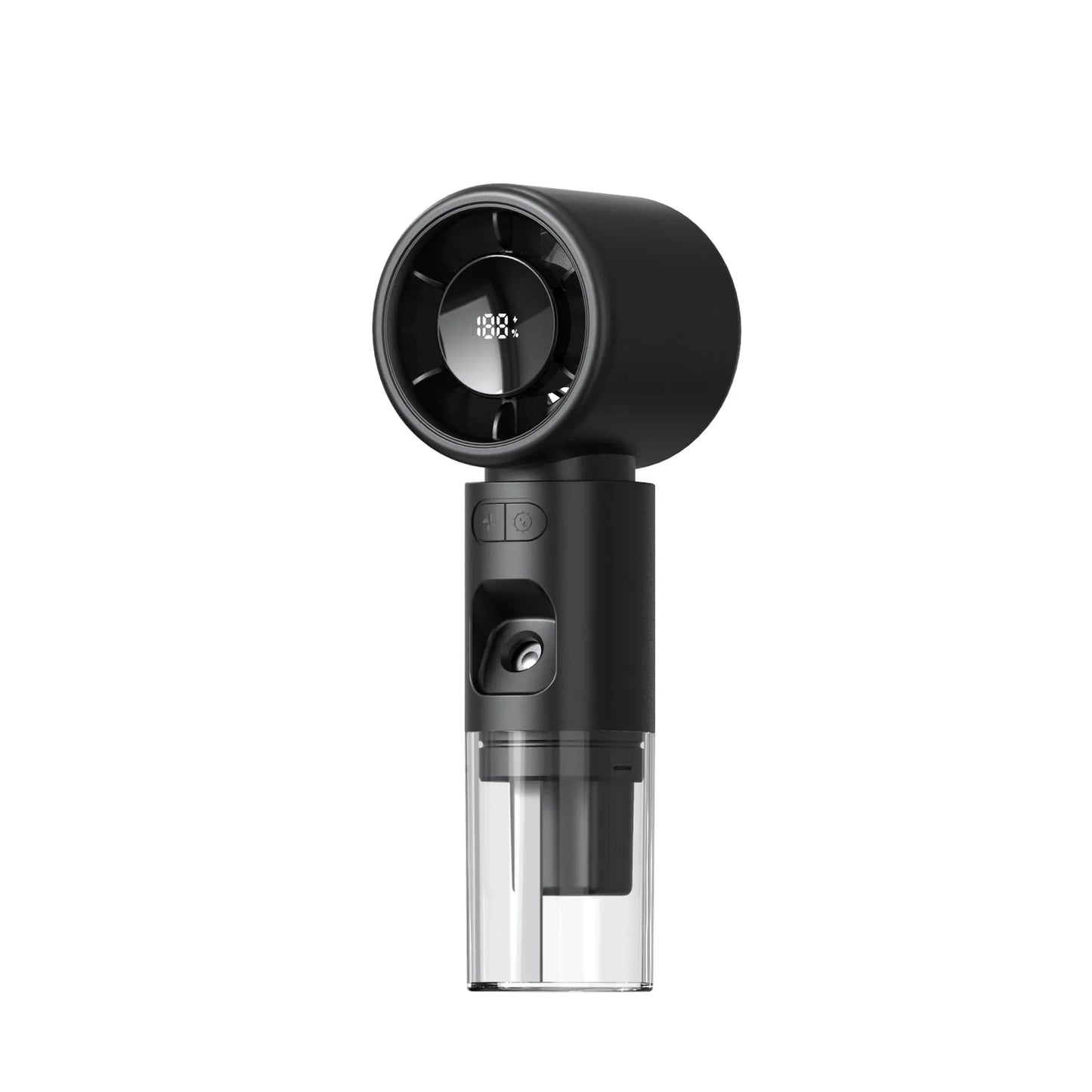 URGGU Portable Handheld Misting Fan | Digital Display & USB