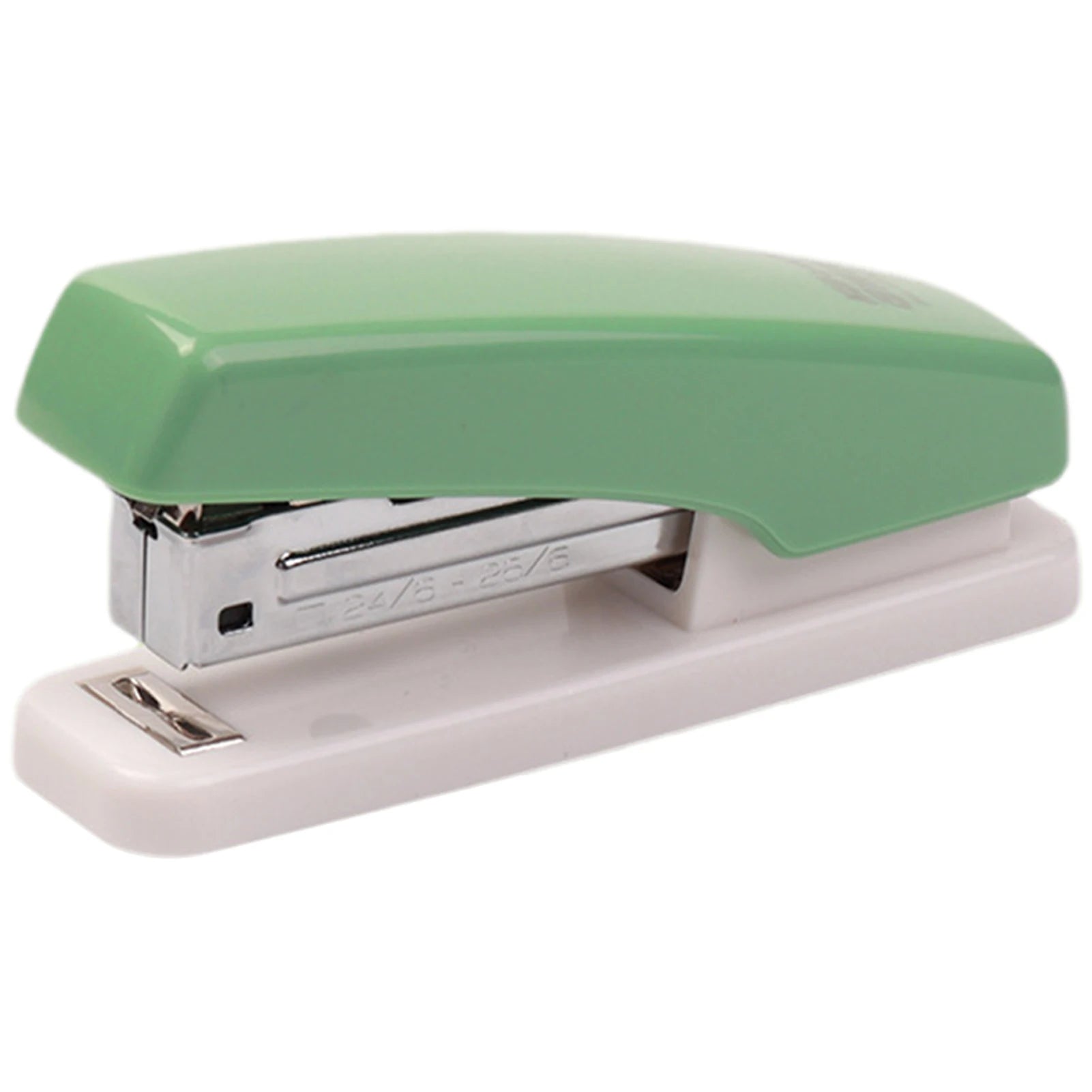 Desktop Stapler With 20 Sheet Capacity Non-Slip Office Stapler Sturdy Portable Handheld Stapler For Office School Daily Use Peaceful Pleasures Health and Wellness Green