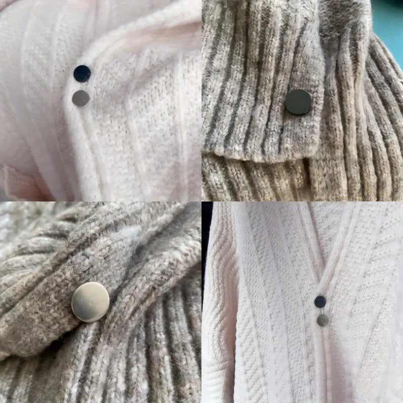 Simple Screw Buckle Anti-light Button Seam-free Removable Design