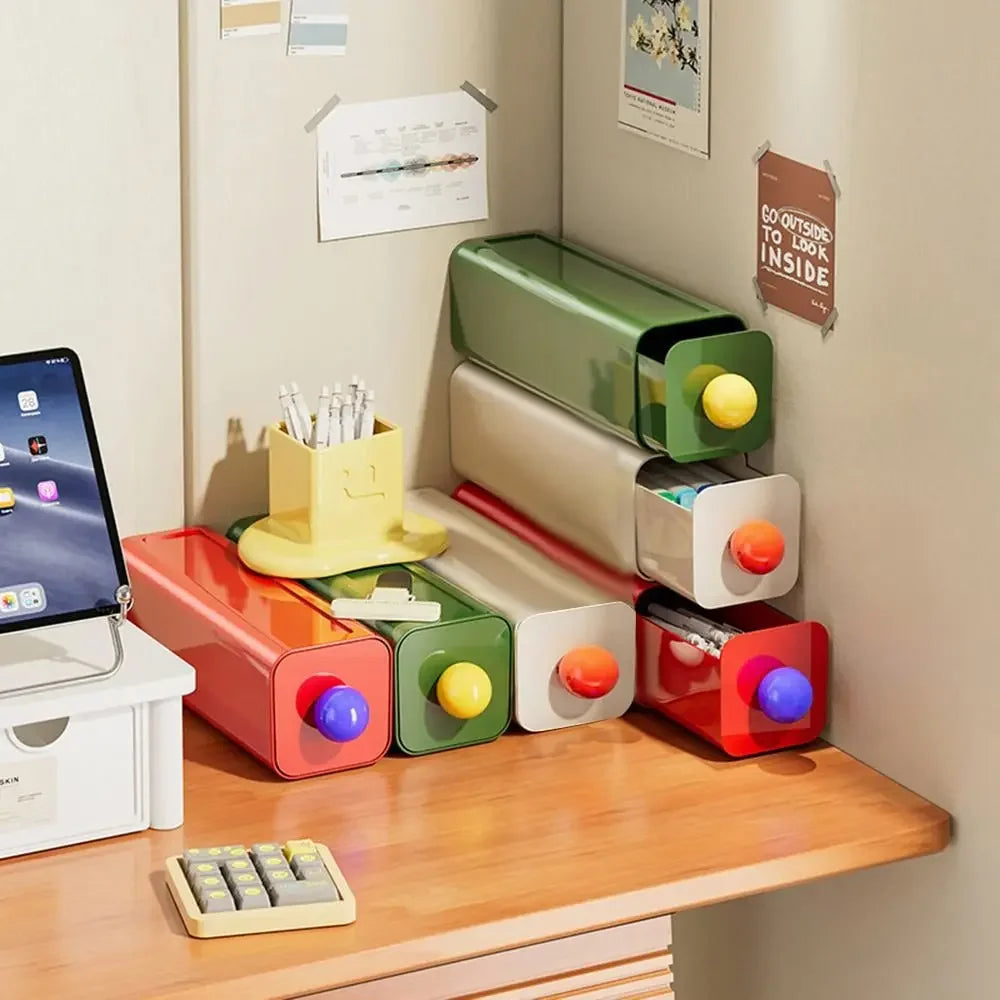 Dopamine Desktop Storage Boxes Bedroom Underwear and Sock Storage Artifact Dormitory Bathroom Wall Mounted Boxes Practical New Peaceful Pleasures Health and Wellness