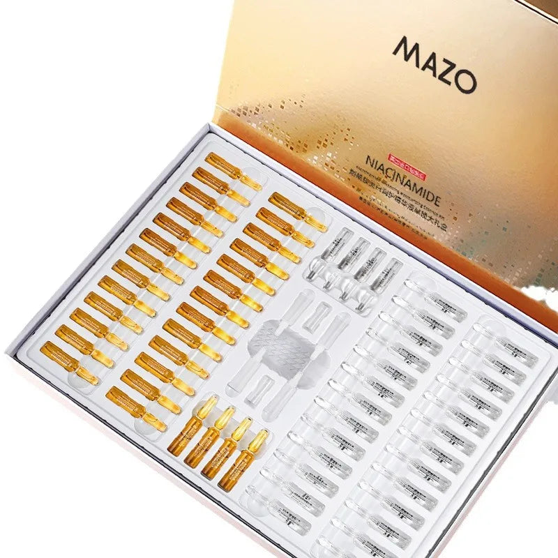 60-Piece Nicotinamide & Hyaluronic Acid Face Serum Set