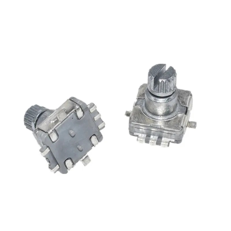 5PCS EC11 Patch Encoder Incremental Rotary Digital Potentiometer with Switch for Automobile Speaker 10MM Plum Shaft Peaceful Pleasures Health and Wellness