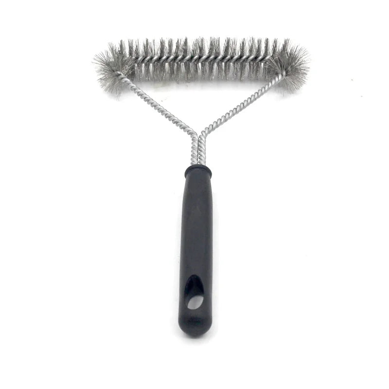 Stainless Steel Wire Grill Brush – BBQ & Stove Cleaner Grill Cleaning Brush Peaceful Pleasures Health and Wellness