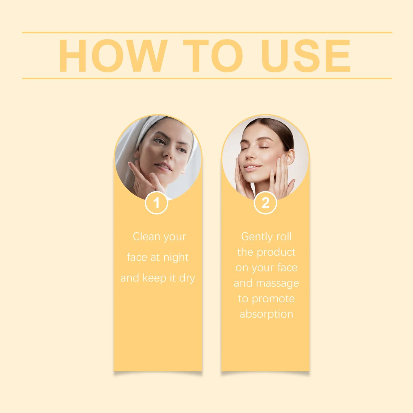 10ml Night Face Serum – Hydrating, Smoothing & Roller Applicator