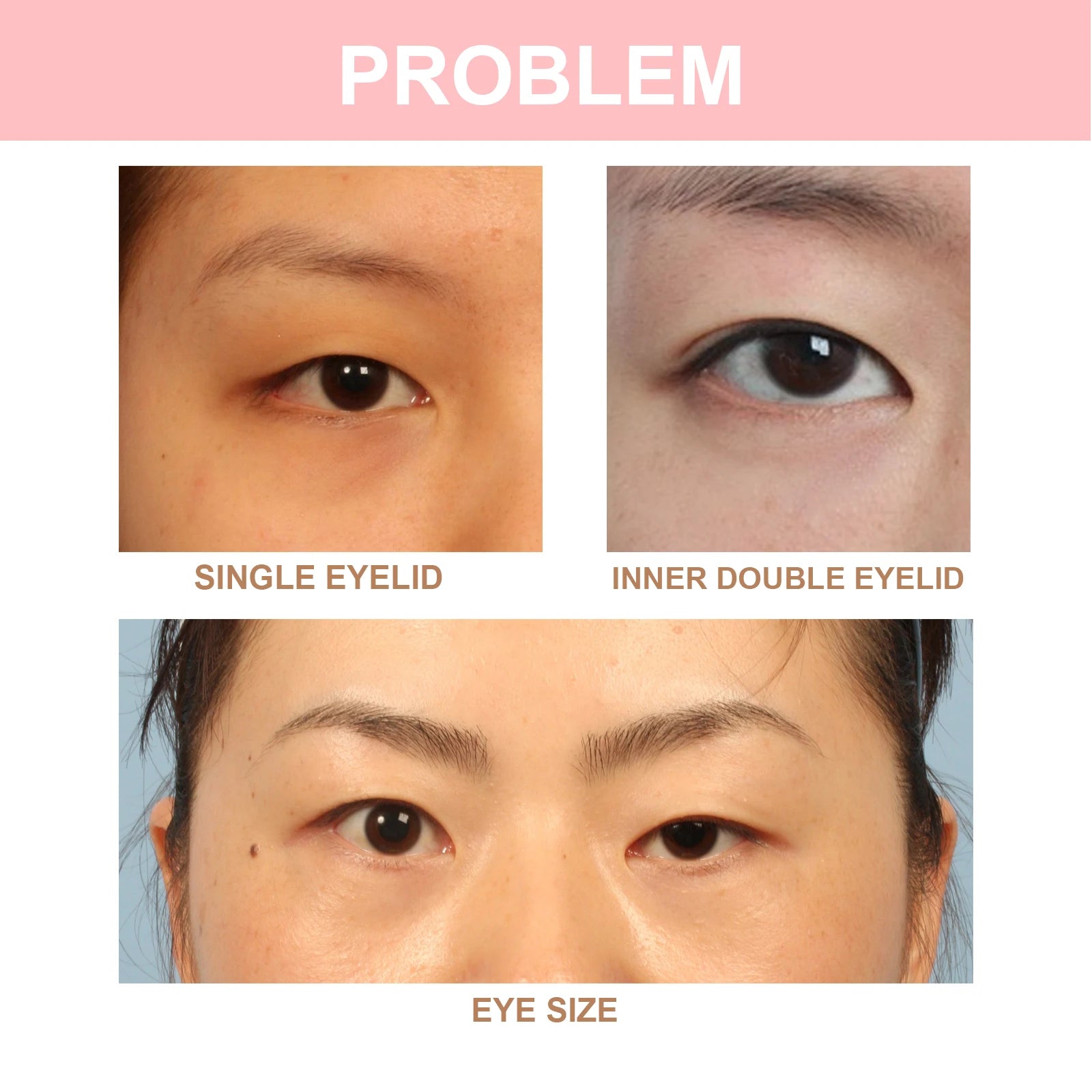 Double Eyelid Cream – Invisible Eye Lift with Y Stick | EELHOE Peaceful Pleasures Health and Wellness