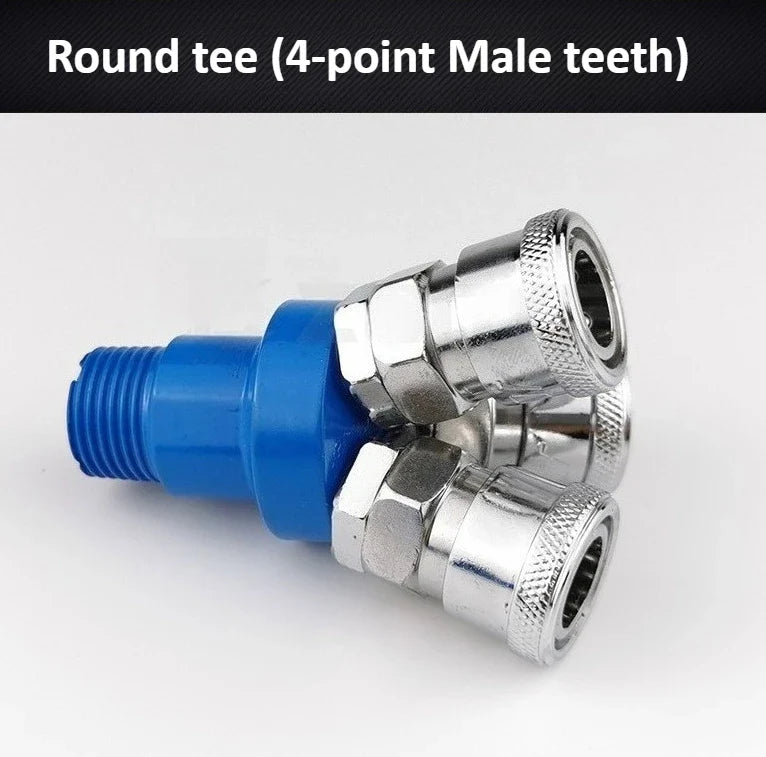SMV SMY Pneumatic Quick Connector – 2-Way & 3-Way Air Fittings