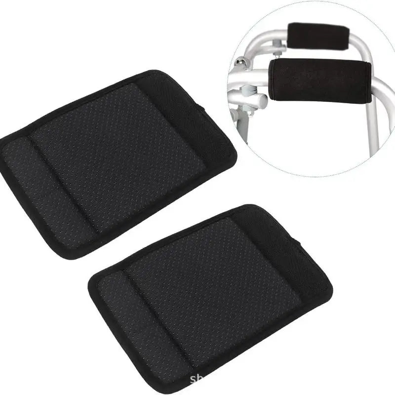 1 Pair Walking Aid Handle Gloves Support Wheelchair Handle Gloves Breathable Elderly Walker Grips Cushioned Covers Armrest Pad Peaceful Pleasures Health and Wellness