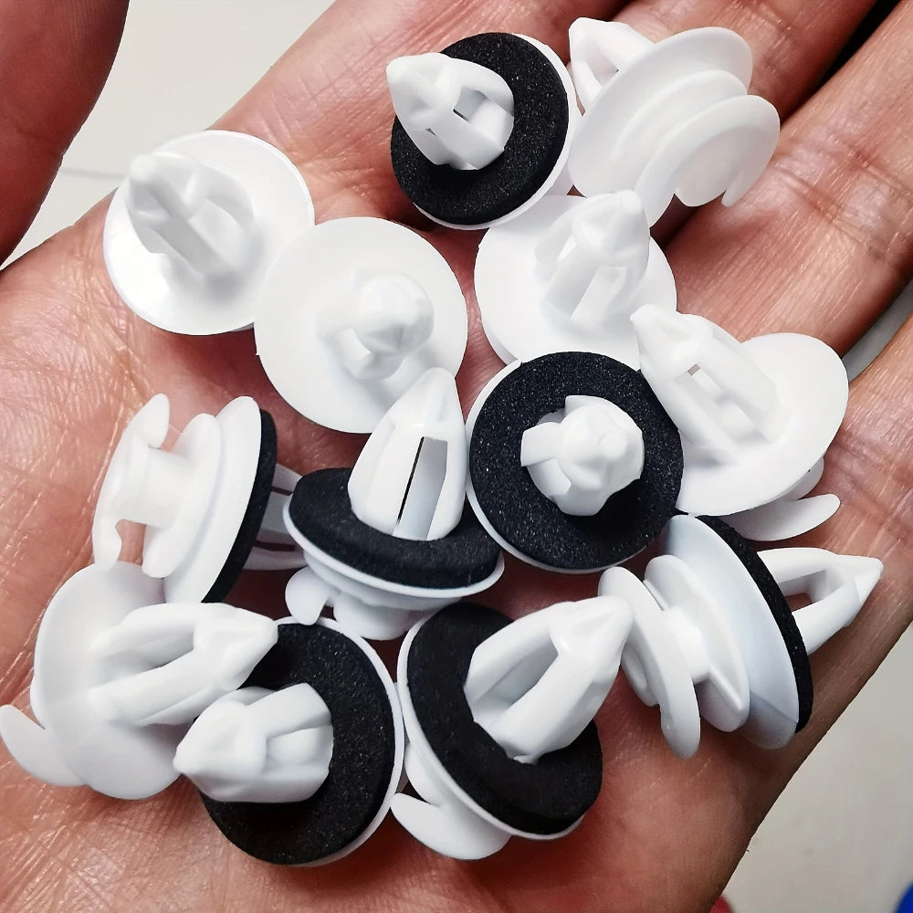 50/100Pcs Car Door Panel Clip Universal Auto Bumper Mudguard Automotive Fastener Clip Auto Body Push Retainer Pin Rivet Car Acce Peaceful Pleasures Health and Wellness