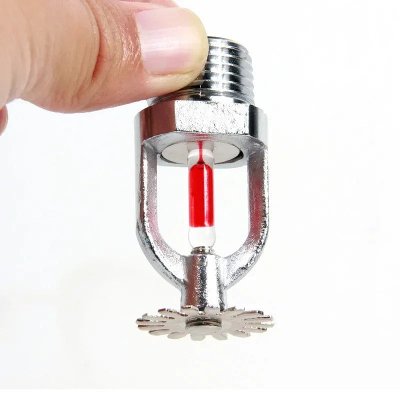 DN15 1/2" Pendant Fire Sprinkler Head | 68°C Brass Chrome