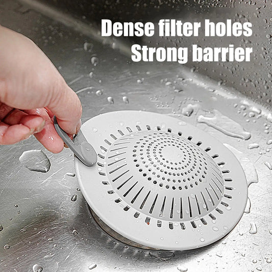 Silicone Drain Strainer & Hair Catcher – Shower & Kitchen Drain Hair Strainer Oasis Select