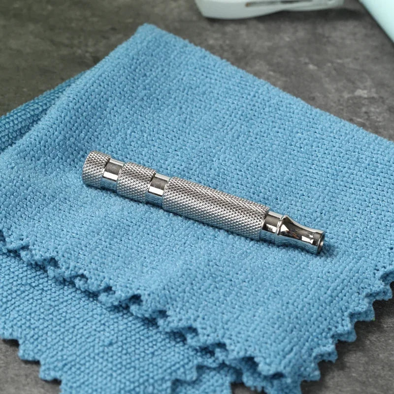 YAQI 303 Stainless Steel Men's Safety Razor Handle – Polished