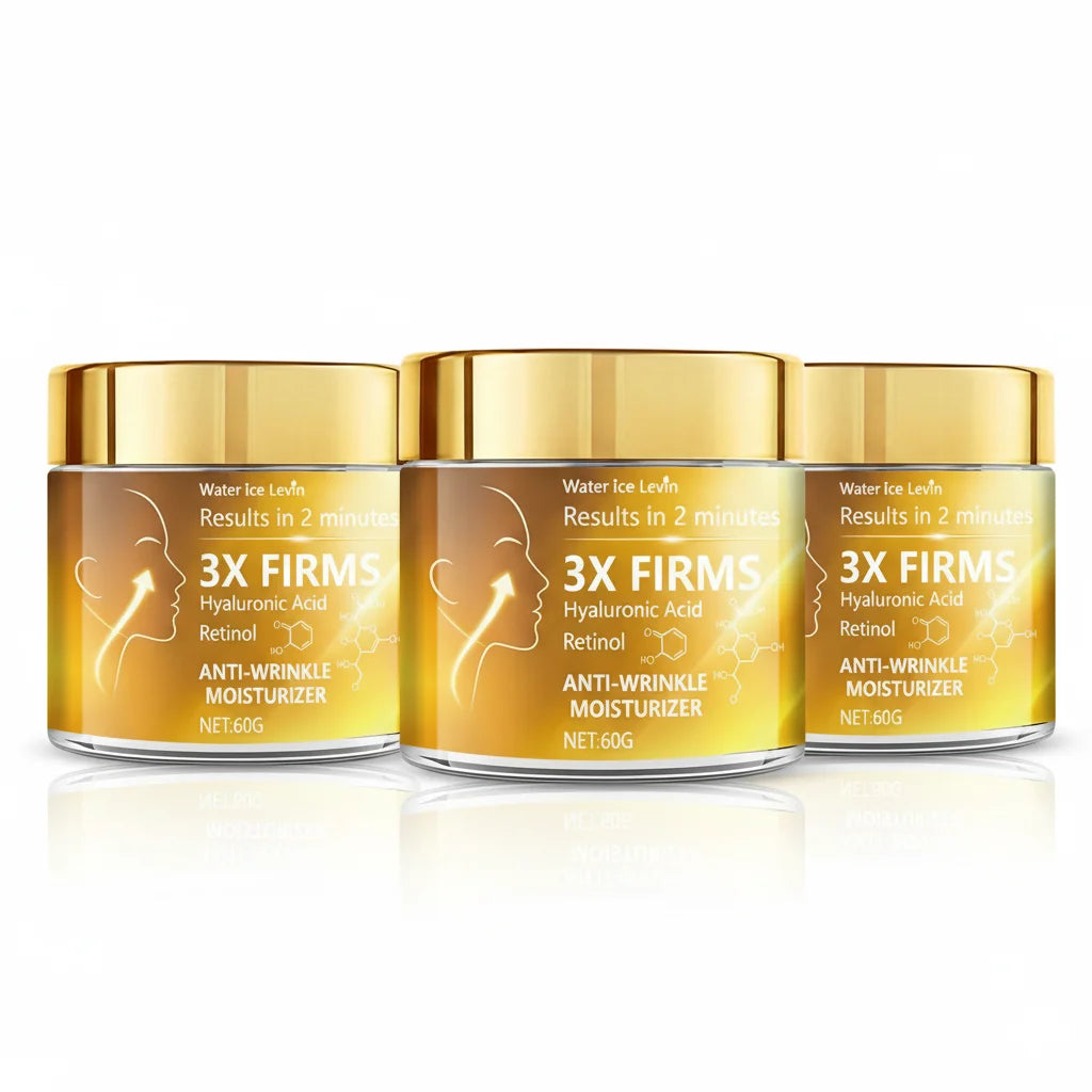 3X Anti-Wrinkle Face Cream – Hyaluronic Acid & Retinol 60g