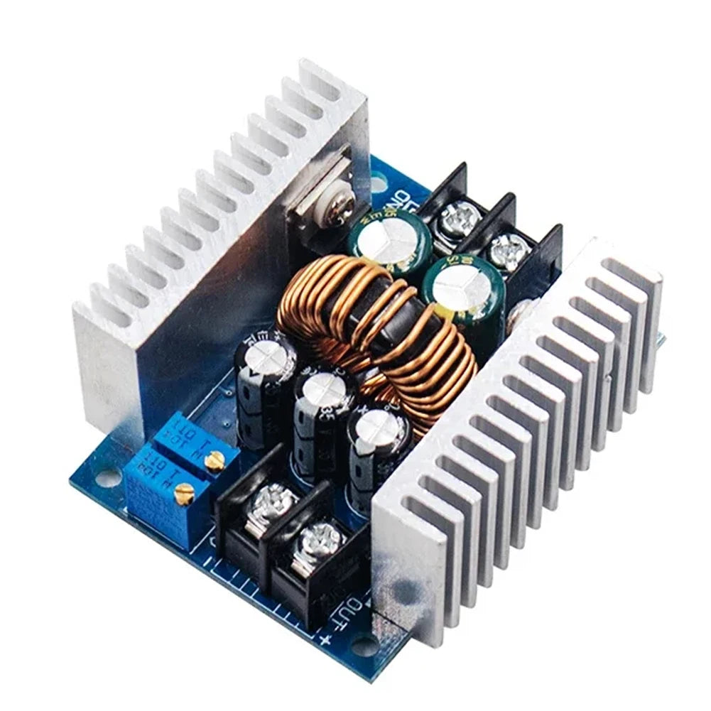 DC 300W 20A CC CV Step Down Converter DC 6-40V To 1.2-35V Current Source Module Voltage Regulator Buck Converter Peaceful Pleasures Health and Wellness WHITE