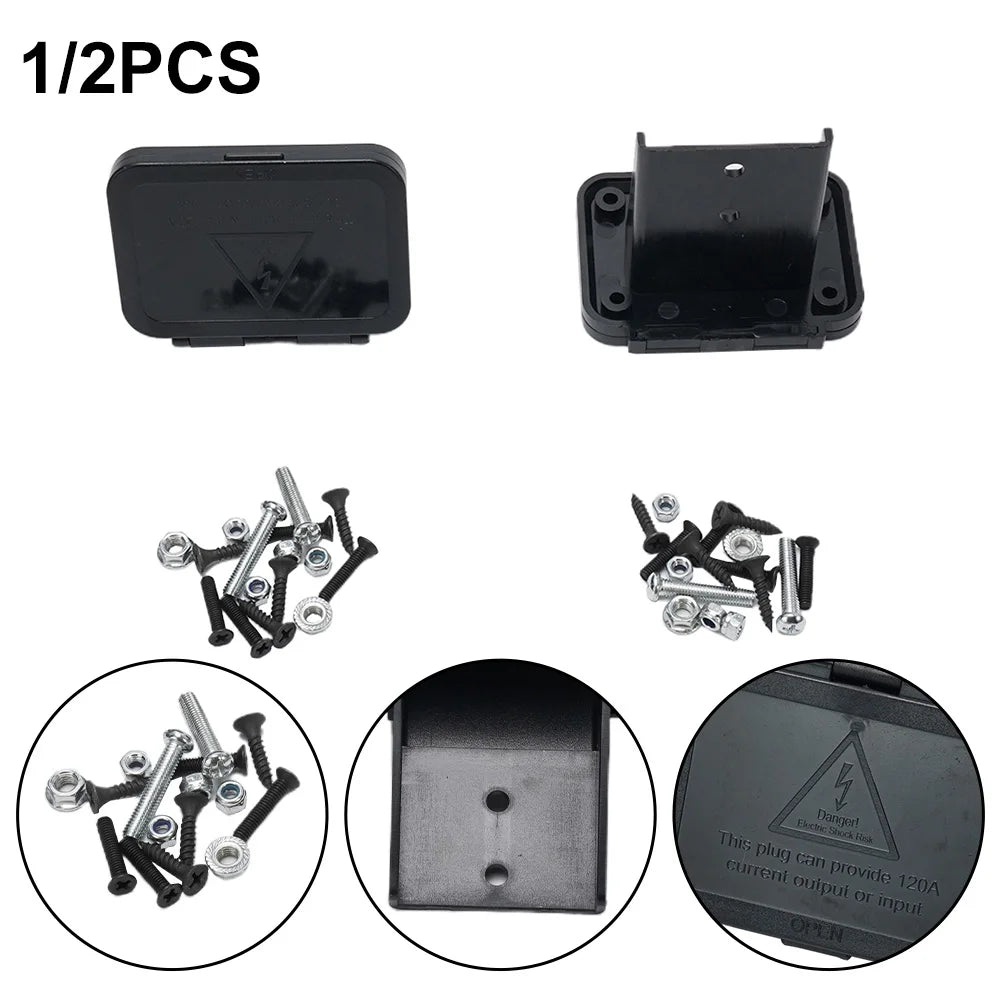 120A Anderson Plug Flush Mount Bracket Panel Cover Caravan 2 Stitches