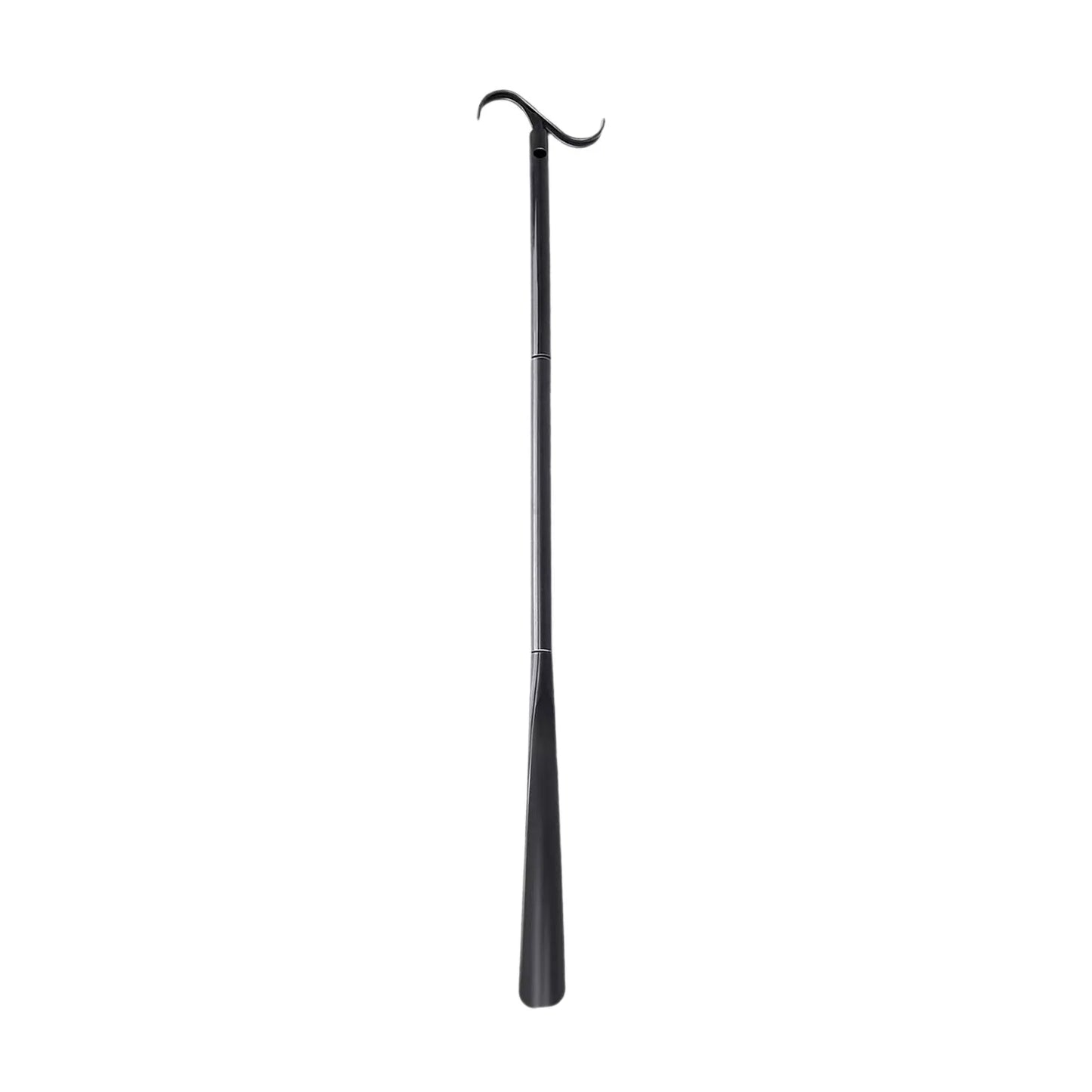 Foldable Stainless Steel Long-Handle Shoehorn & Dressing Aid