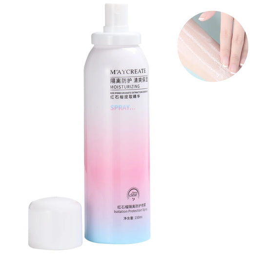 150 Ml Sunscreen Spray Cooling Mist Facial for Cosmetics Face Hydrating Peaceful Pleasures Health and Wellness