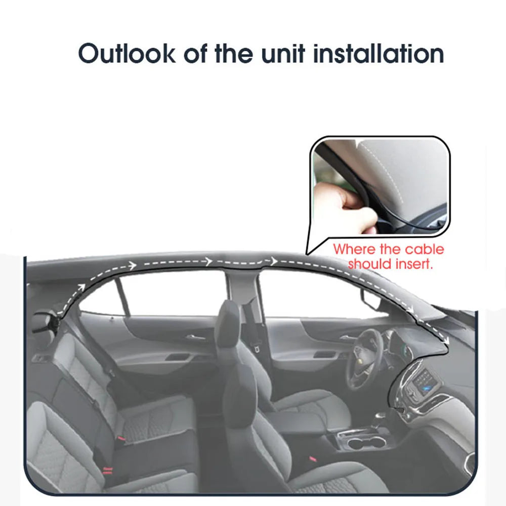 WiFi Baby Car Camera | 720P HD, 360° Night Vision, Rear Seat