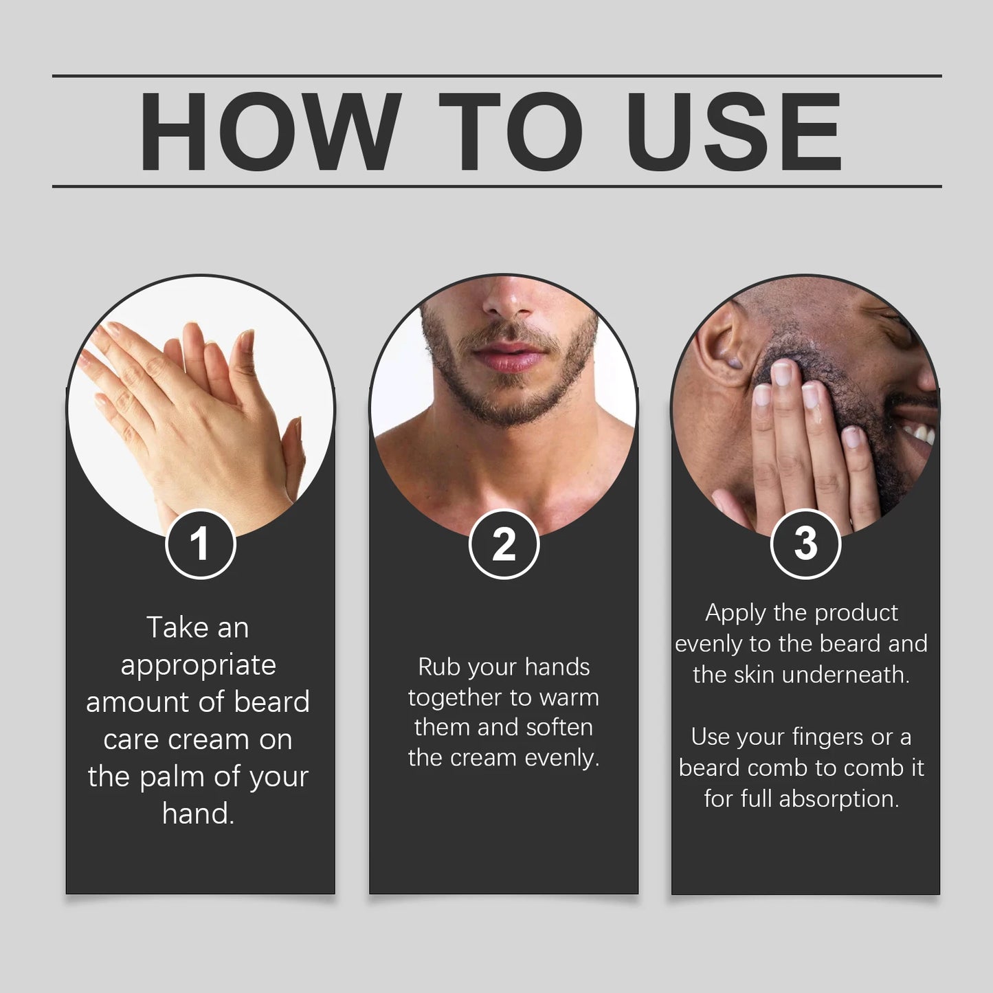 East Moon Shea Butter Beard Balm | Moisturize, Smooth & Reduce Frizz