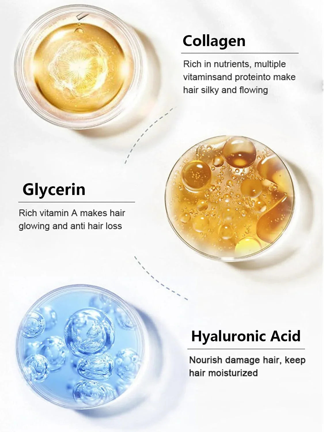 Collagen Keratin Hair Mask – Moisturizing Frizz Control 100g