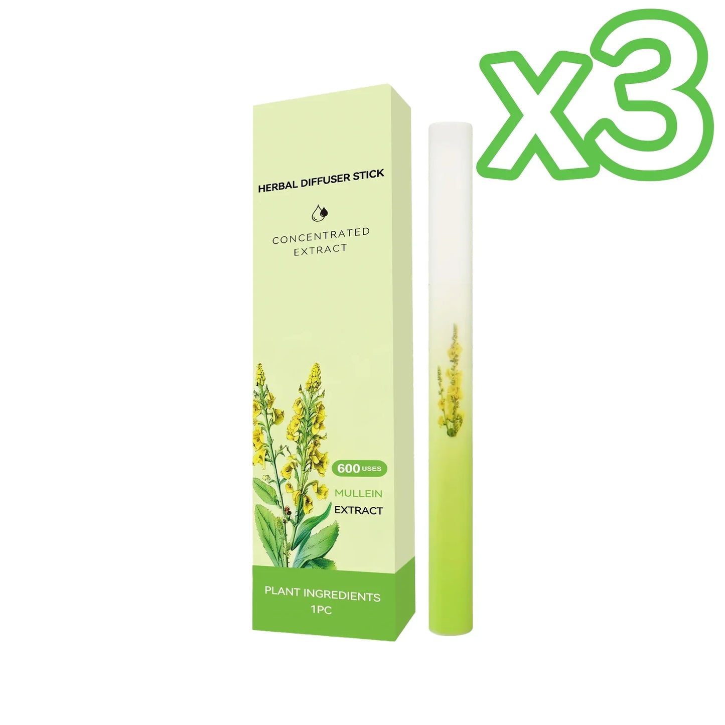 Herbal Diffuser Pen – Lung Cleanse & Breathing Support Inhaler