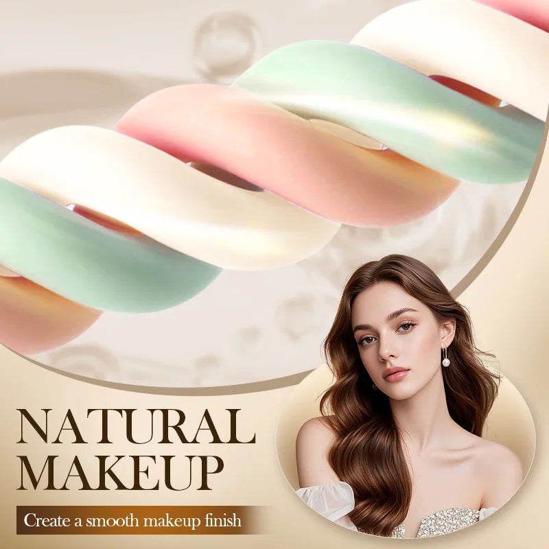 Rice Raw Pulp Three Color Isolation Cream Makeup Primer Moisturizing Brighten Correcting Foundation Natural Makeup Primer Cream Peaceful Pleasures Health and Wellness