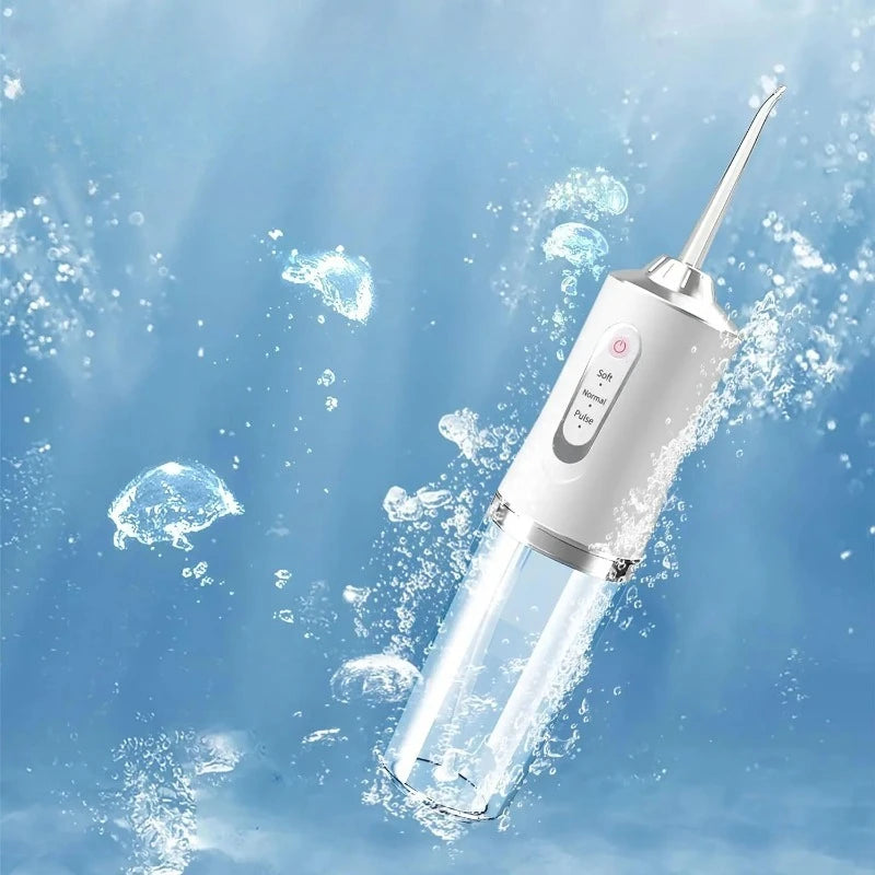 Cordless Water Flosser Electric Oral Irrigator 3 Modes IPX7