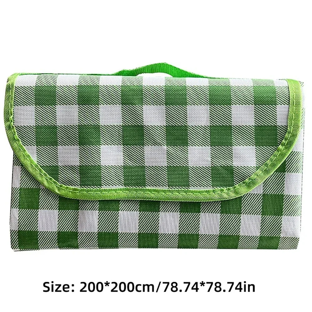 Foldable moisture-proof mat picnic mat outdoor moisture-proof portable moisture-proof waterproof camping mat picnic mat Peaceful Pleasures Health and Wellness