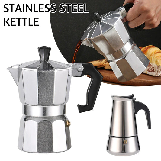 Octagonal Moka Pot – Stovetop Espresso Maker | Home & Camping Stovetop Espresso Maker Oasis Select