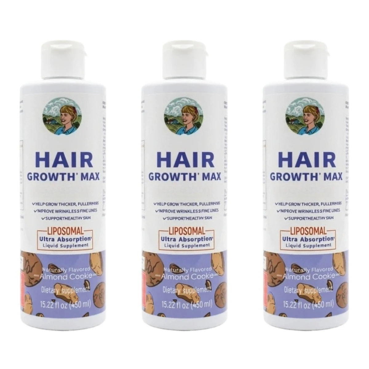 Women's Hair Growth MAX Liposomal – Biotin 10000mcg & Pumpkin Oil