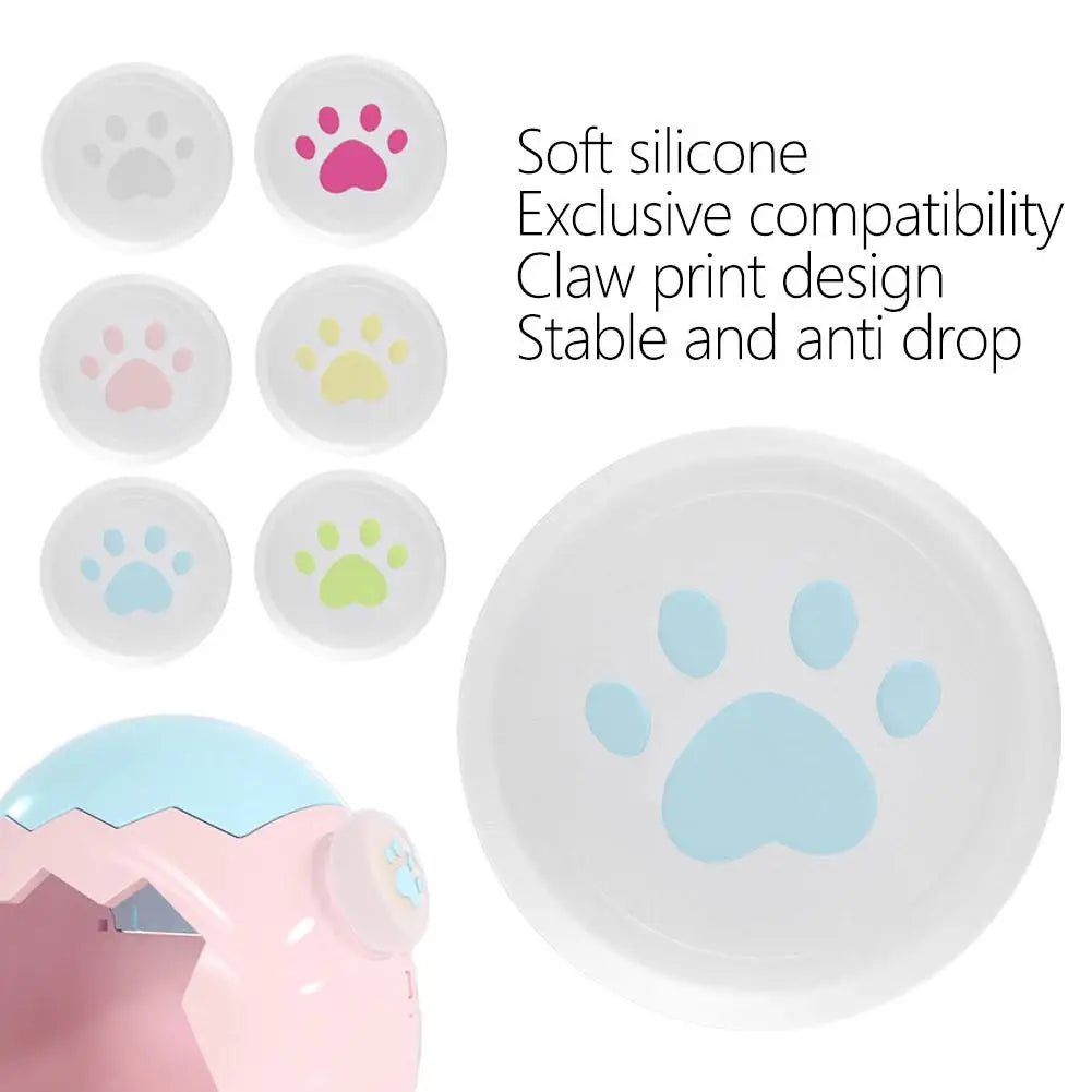 Silicone Button Cap for Tamagotchi Paradise – Paw Print Joystick Cover Peaceful Pleasures Health and Wellness