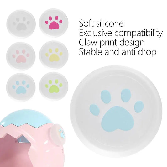 Silicone Button Cap for Tamagotchi Paradise – Paw Print Joystick Cover Peaceful Pleasures Health and Wellness