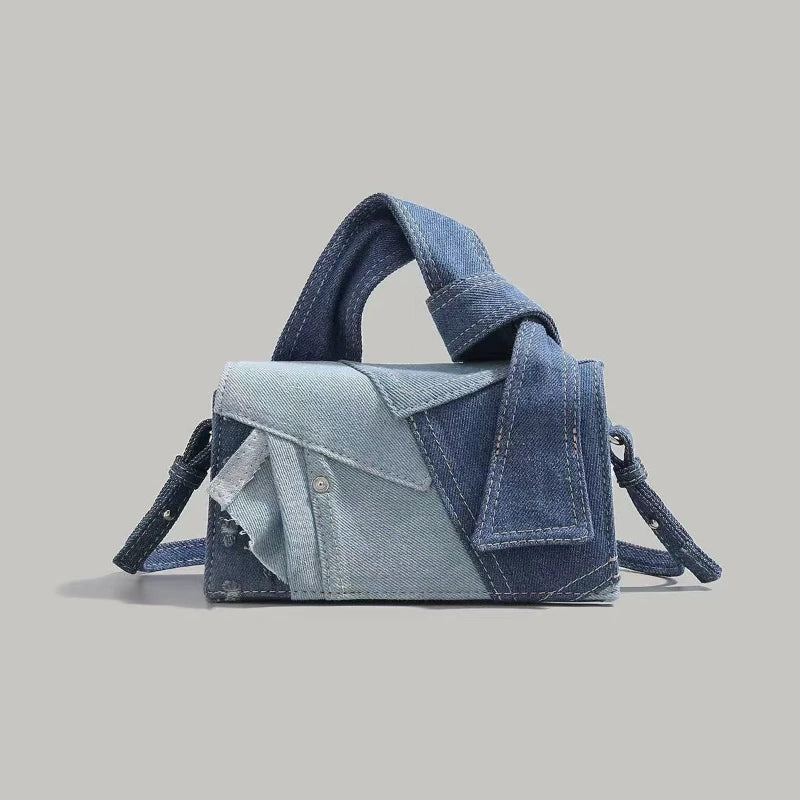 Boho Chic Mini Square Bag for Women | Compact Everyday Handbag