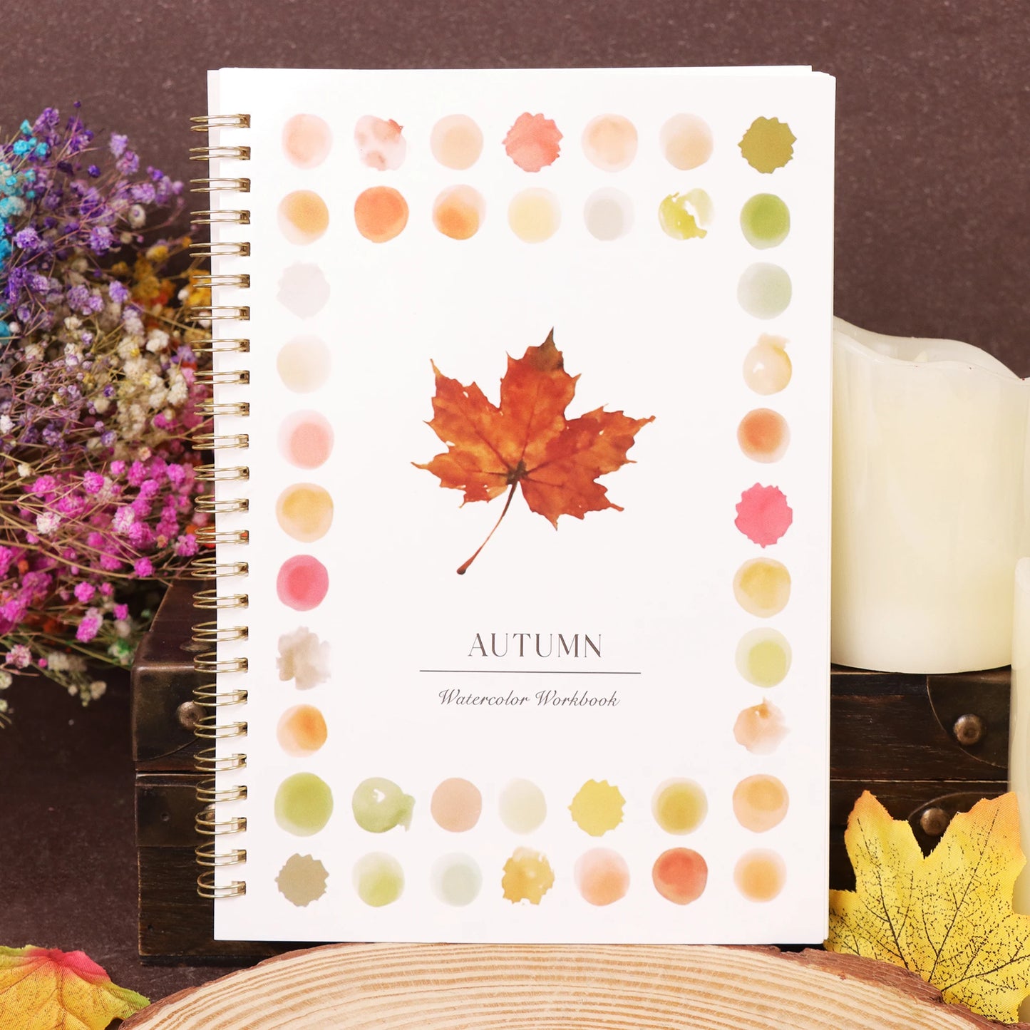 Beginner's Practice Book Painting Watercolor Oil Dyeing Album Comes
