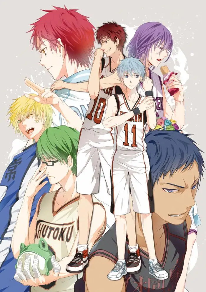 Kuroko No Basket Anime Canvas Wall Art Minimalist Poster