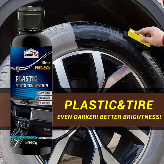 Car Plastic Restorer – Dashboard, Trim & Roof Rail Revitalizer Plastic Trim Restorer Oasis Select