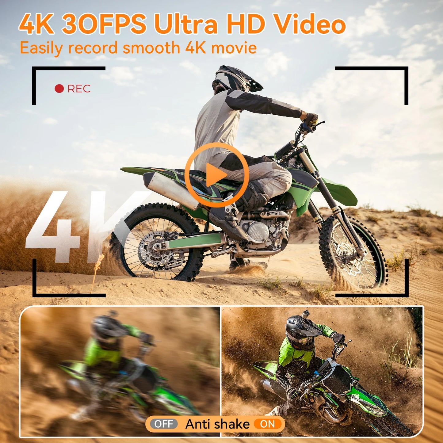 Digital Camera for Photography Camera with 2.8" 180° Flip Screen 16X Shoot Camara with 32GB Micro SD Card for Beginner Gifts Peaceful Pleasures Health and Wellness
