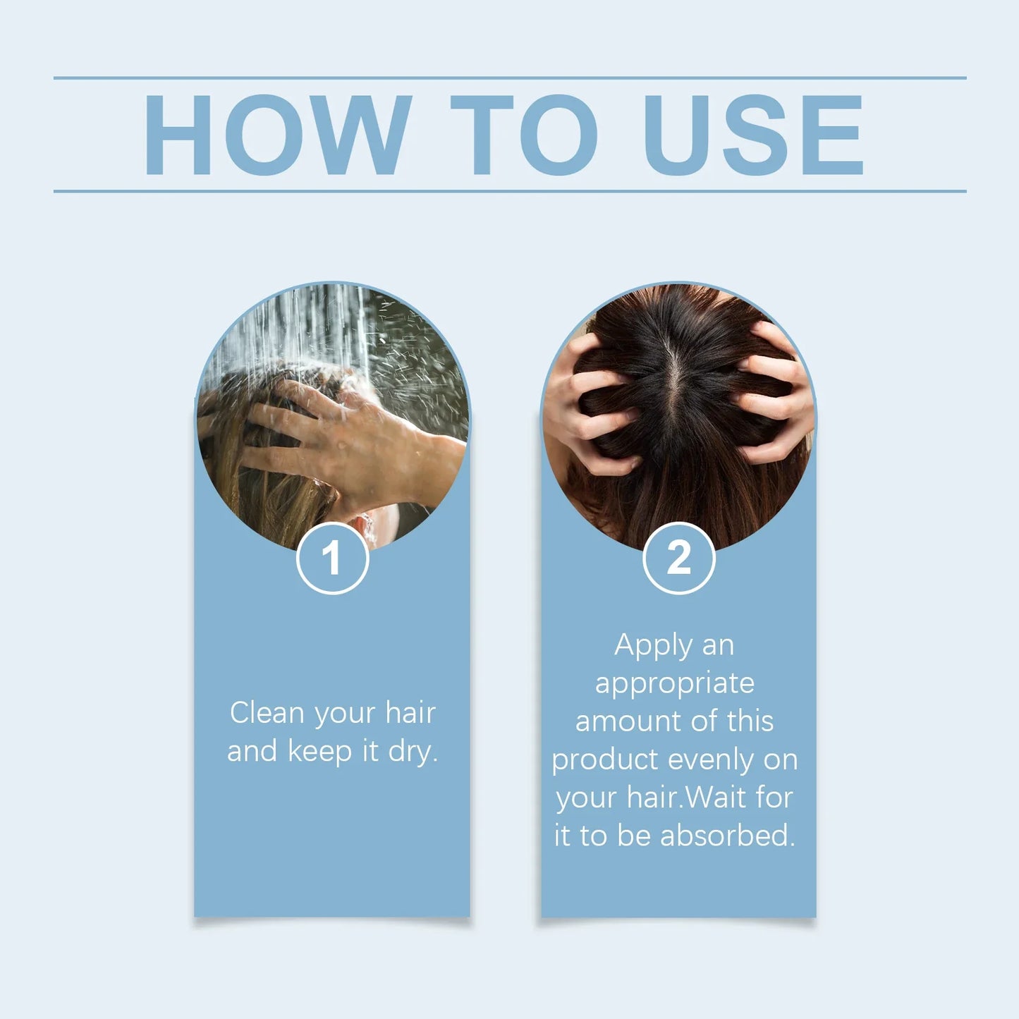 HOEGOA Leave-In Conditioner for Curly & Frizzy Hair | No Rinse